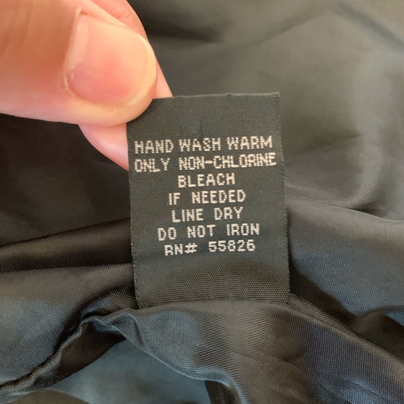 Baccini Black Vegan Faux Leather Moto Jacket Sz SP - Picture 7 of 11